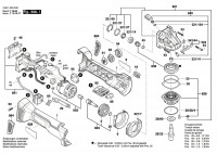 Bosch 3 601 JG3 400 GWS 18V-125 SC Cordless Angle Grinder Spare Parts